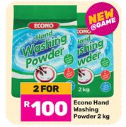Econo Hand Washing Powder-For 2 x 2Kg