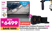 Lenovo Ideapad Slim 3 Athlon Processor Plus Multimedia Combo UL-MMCOMBO01 850040423/34530