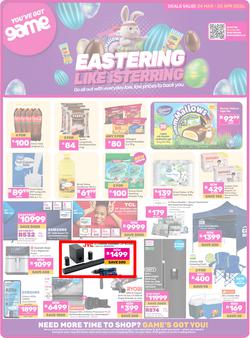 Game : Eastering Like iSterring (24 March - 20 April 2026), page 1