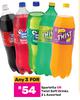 Sparletta Or Twist Soft Drinks Assorted-For Any 3 x 2Ltr