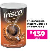 Frisco Original Instant Coffee & Chicory-750g
