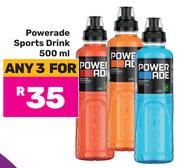 Powerade Sports Drink-For Any 3 x 500ml