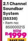 Skyworth 2.1Channel Soundbar System SS330