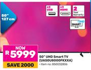 Samsung 50"(127cm) UHD Smart TV UA50U8000FKXXA