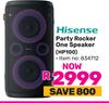 Hisense Party Rocker One Speaker HP100