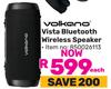 Volkano Vista Bluetooth Wireless Speaker