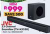 JVC 2.1 Channel Soundbar TH-N333B