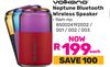 Volkano Neptune Bluetooth Wireless Speaker-Each