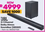JBL 3.1 Channel Dolby Atmos Soundbar SB580