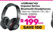 Volkano Impulse Series Bluetooth Headphone