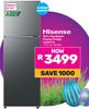 Hisense 154Ltr Top Mount Freezer Fridge H225TTS