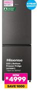 Hisense 223Ltr Bottom Freezer Fridge H310BIT