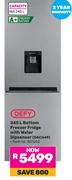 Defy 245Ltr Bottom Freezer Fridge With Water Dispenser DAC449