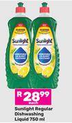 Sunlight Regular Dishwashing Liquid-750ml
