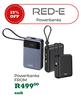 RED-E Powerbanks (Priced From)-Each
