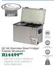 National Luna QC 60 Stainless Steel Fridge/Freezer Bluetooth