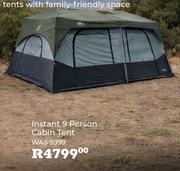 Natural Instincts Instant 9 Person Cabin Tent