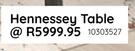 Hennessey Table 