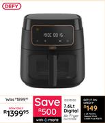 Defy 7.6Ltr Digital Air Fryer DAF3376DB 10293530