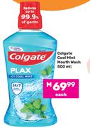 Colgate Cool mint Mouth Wash-500ml Each
