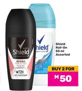 Shield Roll-On Assorted-For 2x 50ml