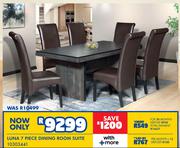 Luna 7 Piece Dining Room Suite 10303441
