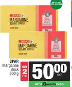 Spar Margarine Brick-For 2 x 500g