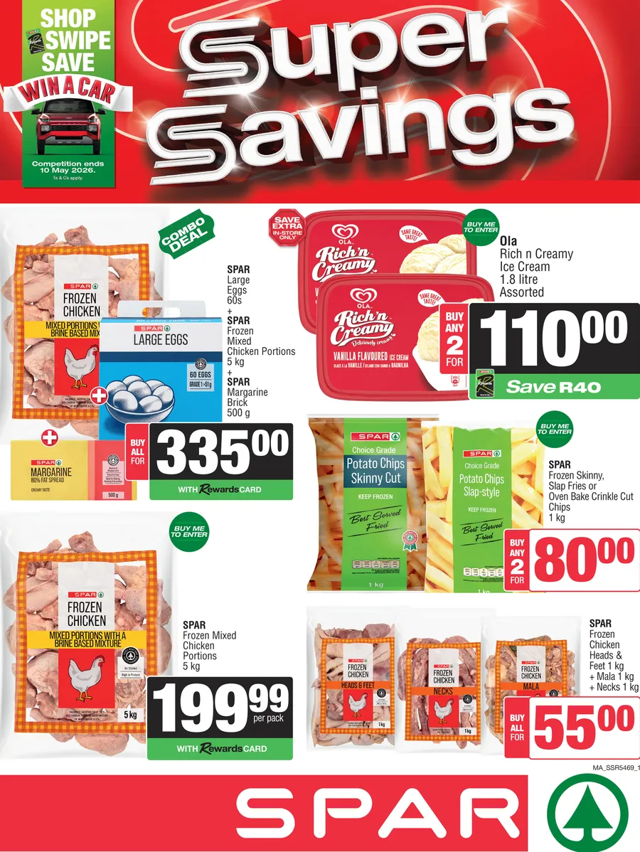 SPAR & SUPERSPAR Inland : Win With Super Savings (23 March - 07 April 2026)