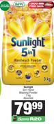Sunlight 5 In 1 Hand Washing Powder Assorted-3Kg