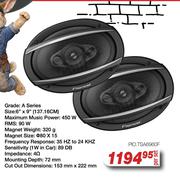 Pioneer A Series 6"x9" (137.16cm) 450W Speaker Set PIO.TSA6960F-Per Set