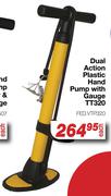 Dual Action Plastic Hand Pump With Gauge TT320 FED.VTP320