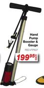 Hand Pump Booster & Gauge FED.VTP507
