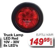 Truck Lamp LED Red 10V-30V 8x LED's ELP.TLL143VR