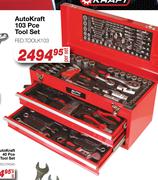 Auto Kraft 103 Pce Tool Set FED.TOOLK103-Per Set
