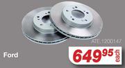 Ate Brake Discs For Ford ATE.1200147-Each