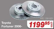 Ate Brake Discs For Toyota Quantum 2.5/2.7 2003-ATE.1281001-Each