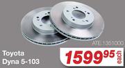 Ate Brake Discs For Toyota Dyna 5-103 ATE.1351000-Each