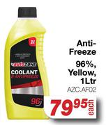 Auto Zone Anti-Freeze 96% Yellow  AZC.AF02-1Ltr