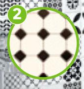 Artens Mosaic Ceramic Victorian Hexagon 300 x 300mm 81411929