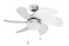 Ceiling Fan Silver Wood 81483471