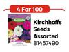 Kirchhoffs Seeds Assorted 81457490-For 4