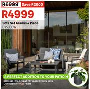 Aramis 4 Piece Sofa Set 81503017