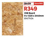 OSB Board 9 x 1220 x 2440mm 81477434