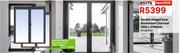 Double Hinged Door Aluminium (Charcoal) 1800 x 2100mm 81489161
