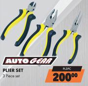 Autogear Plier Set (3 Piece Set) PL3PC