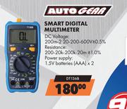 Auto Gear Smart Digital Multimeter DT136B