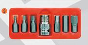 Auto Gear Multi Spline Bit Sets (Hex) SS07H