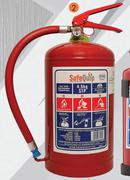 Safequip Fire Extinguishers 4.5Kg With Short Hose + J Bracket FE06
