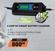 Pro User 4 Amp DC Smart Battery Charger 6-12V PSD004