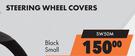 Auto Gear Steering Wheel Covers (Black Small) SW50M